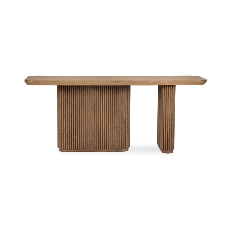 Vander - Solid Wood Rectangle Console Table - R&R Furniture Gallery (Fountain Valley, CA)