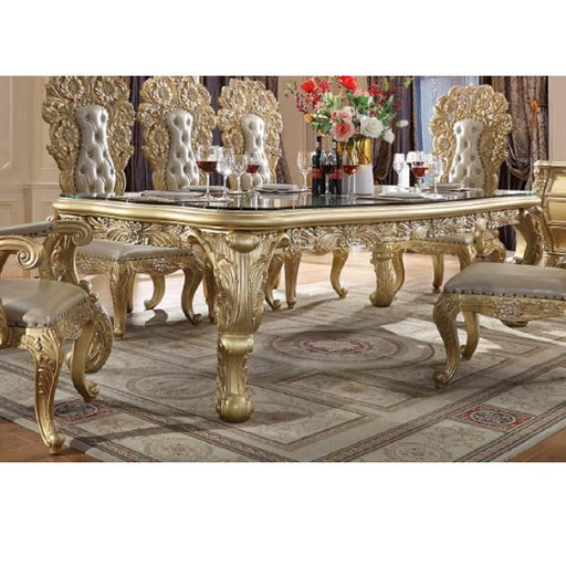 Cabriole - Dining Table - Gold - R&R Furniture Gallery (Fountain Valley, CA)