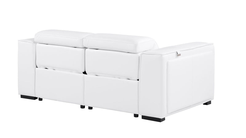 1224 - 2-Piece Modular Power Reclining Loveseat In With 2 Power Recliners & Power Headrests