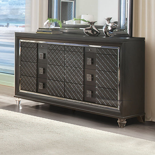 Sawyer - Dresser - Metallic Gray - R&R Furniture Gallery (Fountain Valley, CA)