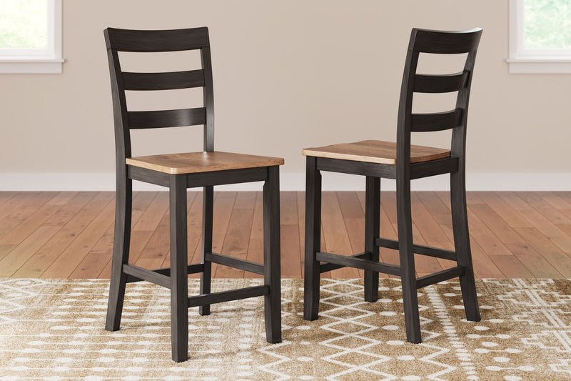 Gesthaven - Barstool (Set of 2) - R&R Furniture Gallery (Fountain Valley, CA)