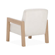Aliza - Upholstered Accent Chair - Ivory - R&R Furniture Gallery (Fountain Valley, CA)
