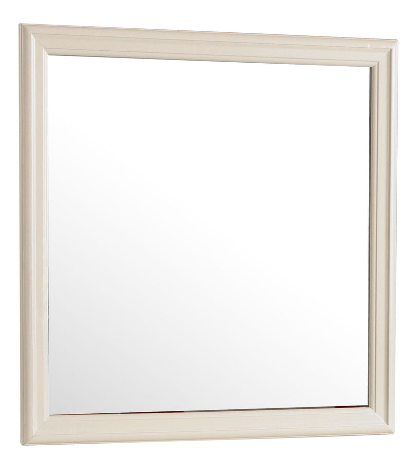 Glory Furniture traditional wall mirror with a decorative frame, suitable for any space, reflecting a stylish and functional design.