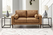 Telora - Loveseat - Caramel - R&R Furniture Gallery (Fountain Valley, CA)