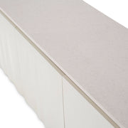 London Place - Media Cabinet - Creamy Pearl - R&R Furniture Gallery (Fountain Valley, CA)