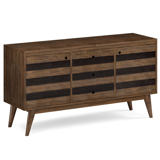 Clarkson - Sideboard Buffet - Rustic Natural Aged Brown - R&R Furniture Gallery (Fountain Valley, CA)