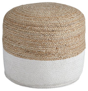 Sweed Valley - Round - Pouf - R&R Furniture Gallery (Fountain Valley, CA)