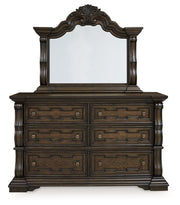 Maylee - Dresser And Mirror - Dark Brown - R&R Furniture Gallery (Fountain Valley, CA)