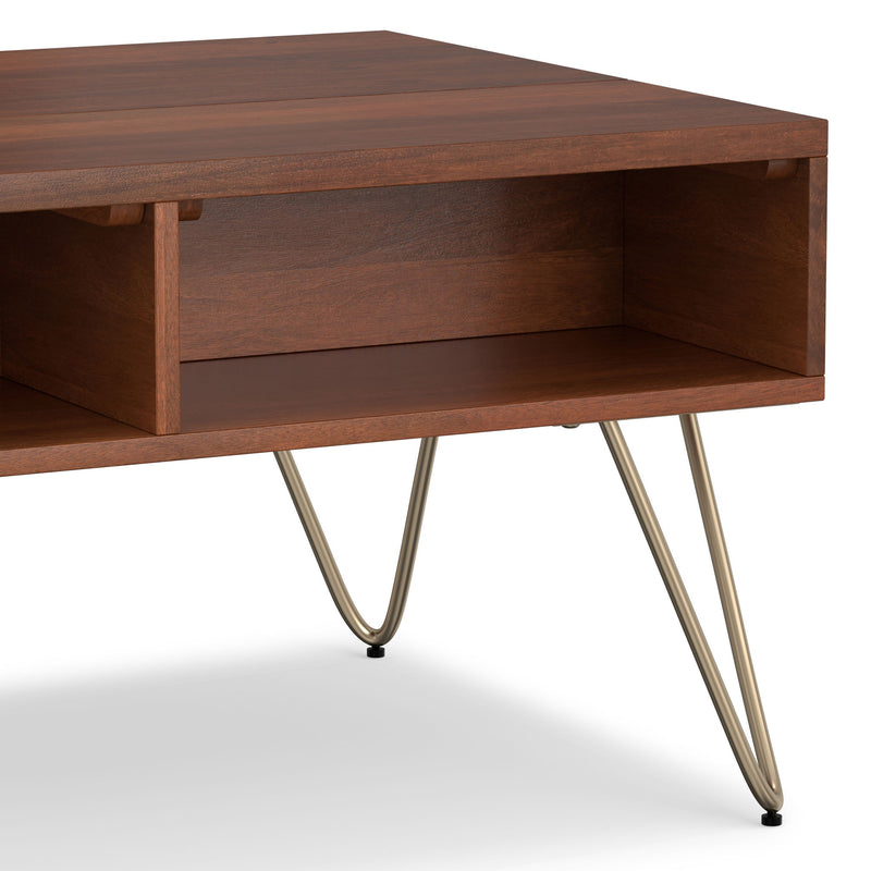Hunter - Handcrafted Lift Top Coffee Table - R&R Furniture Gallery (Fountain Valley, CA)