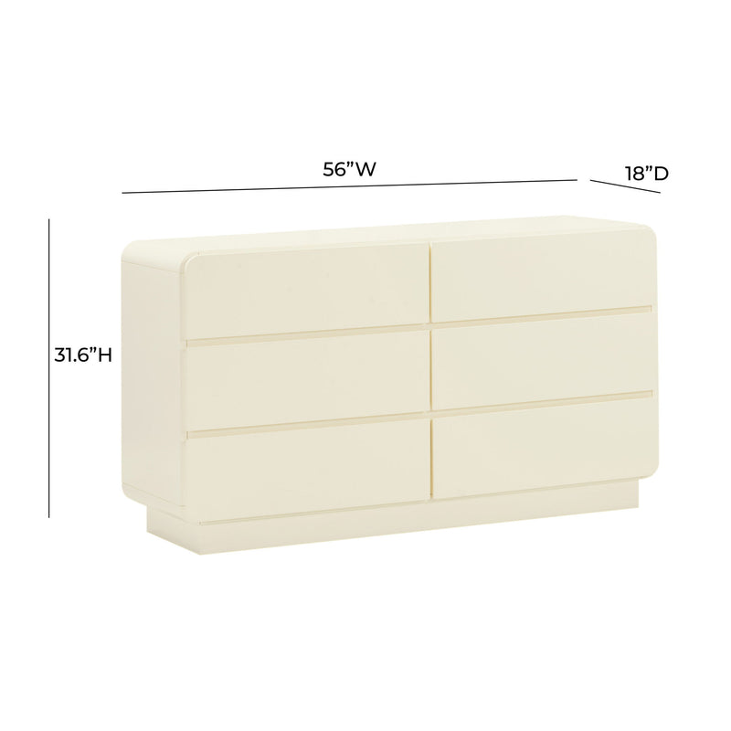 Sagura - 6-Drawer Dresser - R&R Furniture Gallery (Fountain Valley, CA)