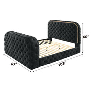 Kana - Bed With LED, Fireplace & TV Stand - R&R Furniture Gallery (Fountain Valley, CA)