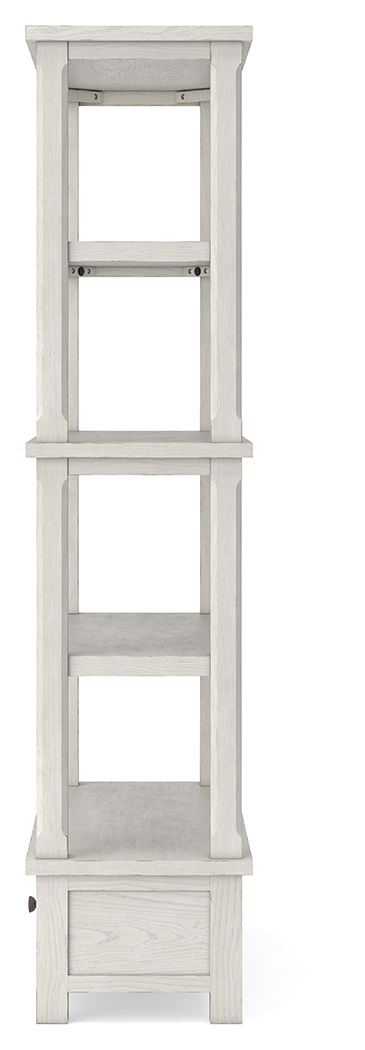 Robbinsdale - Bookcase - Antique White - R&R Furniture Gallery (Fountain Valley, CA)