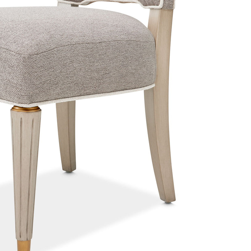 St. Charles - Vanity Chair - Dove Gray - R&R Furniture Gallery (Fountain Valley, CA)