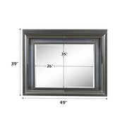 Sawyer - Mirror With LED - Metallic Gray - R&R Furniture Gallery (Fountain Valley, CA)