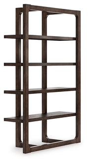 Breckington - Bookcase - Dark Brown - R&R Furniture Gallery (Fountain Valley, CA)