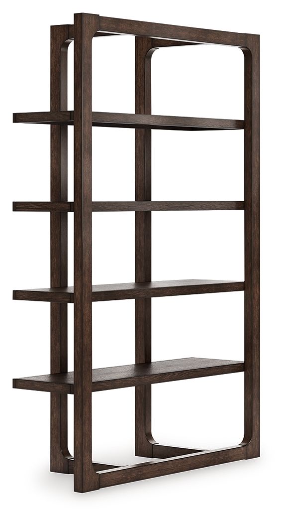 Breckington - Bookcase - Dark Brown - R&R Furniture Gallery (Fountain Valley, CA)