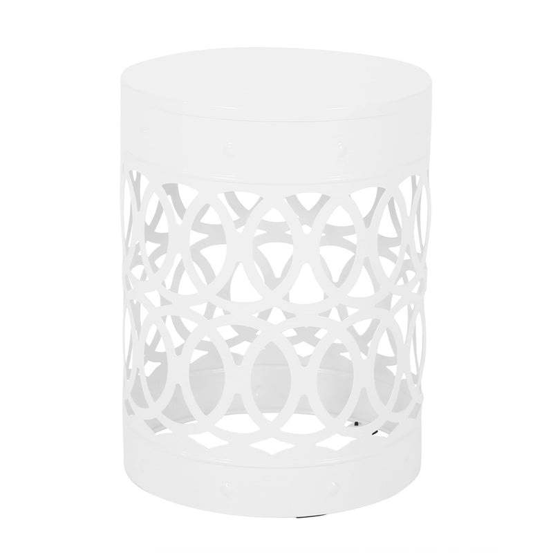 Outdoor Metal Large End Table, Modern Design - R&R Furniture Gallery (Fountain Valley, CA)