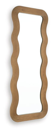 Ellisonville - Floor Mirror - Brown - R&R Furniture Gallery (Fountain Valley, CA)