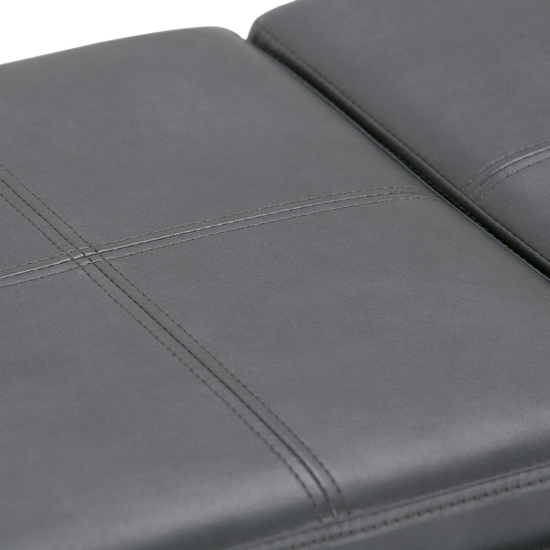 Avalon - Upholstered Storage Ottoman - R&R Furniture Gallery (Fountain Valley, CA)