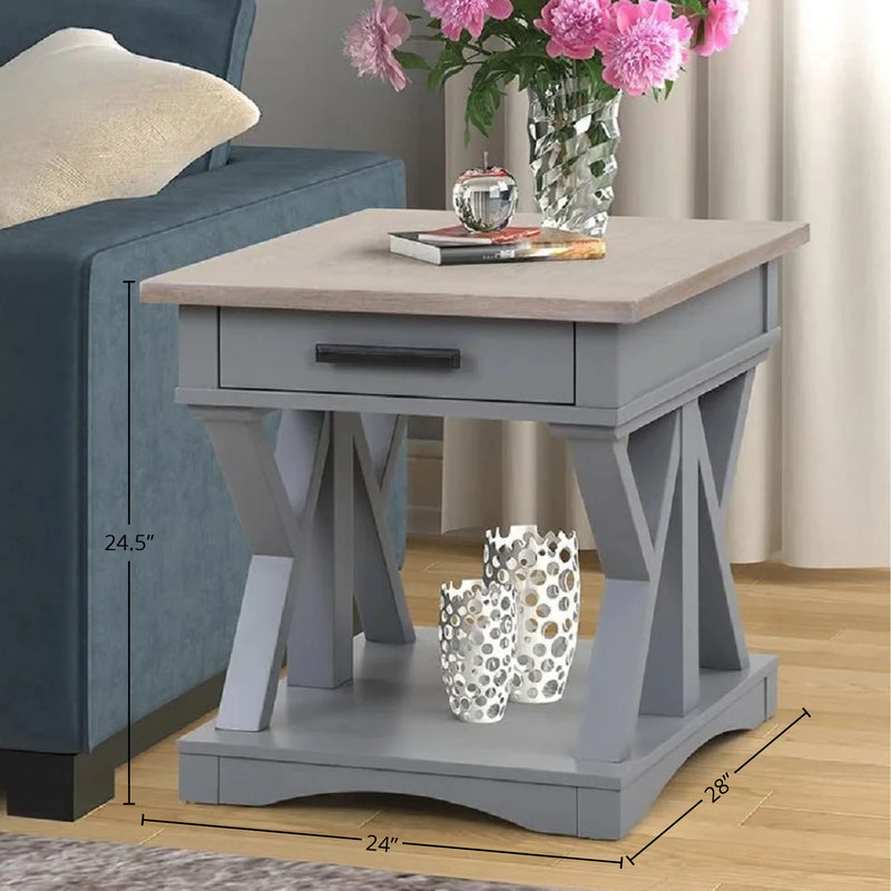 Americana Modern - End Table - R&R Furniture Gallery (Fountain Valley, CA)