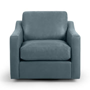 Classic Home Aspen swivel chair with a modern design, featuring a cushioned seat and backrest on a swivel base.