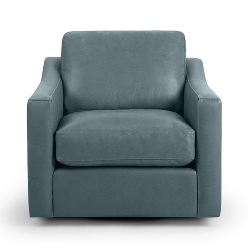 Classic Home Aspen swivel chair with a modern design, featuring a cushioned seat and backrest on a swivel base.