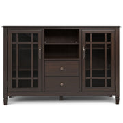 Connaught - Tall TV Stand - Brown - R&R Furniture Gallery (Fountain Valley, CA)