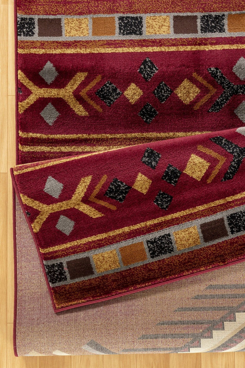 Tribes - GC_YLS4002 Southwest Area Rug - R&R Furniture Gallery (Fountain Valley, CA)