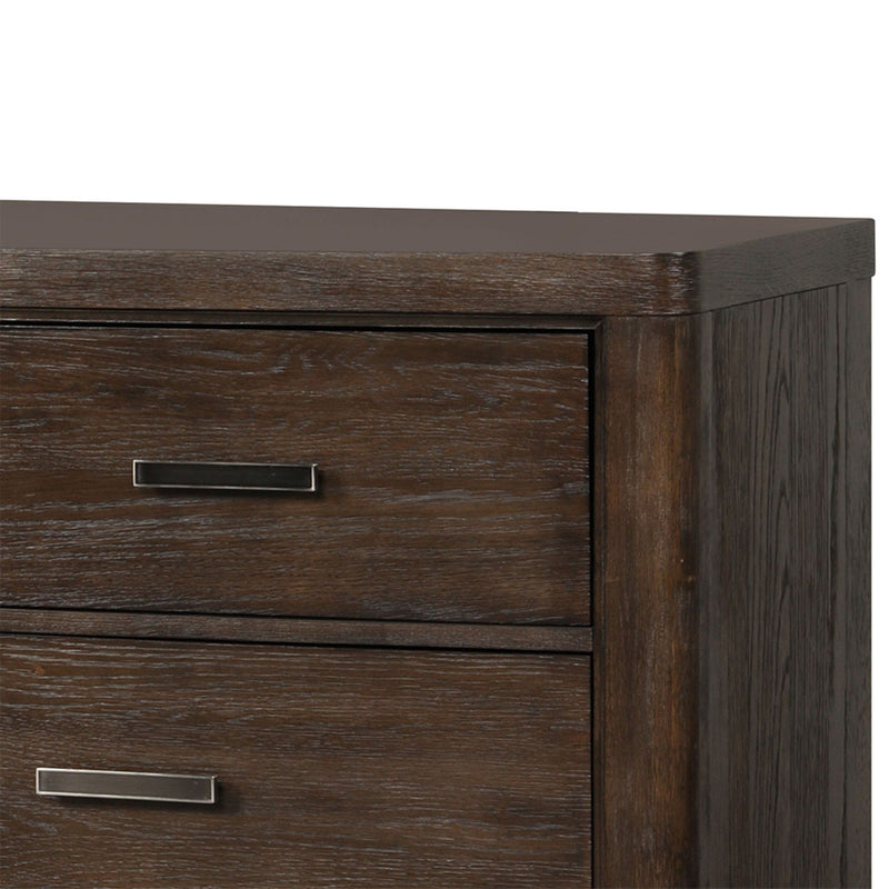6 Drawer Dresser - Antique Brown - R&R Furniture Gallery (Fountain Valley, CA)