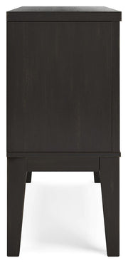Galliden - Dining Room Server - Black - R&R Furniture Gallery (Fountain Valley, CA)