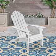 Aurascape - Outdoor Acacia Wood Foldable Adirondack Chair - R&R Furniture Gallery (Fountain Valley, CA)