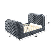 Kana - Bed With LED, Fireplace & TV Stand - R&R Furniture Gallery (Fountain Valley, CA)