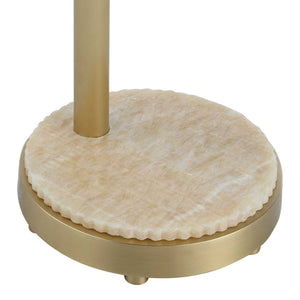 Floral Dollop - Floor Lamp - Gold