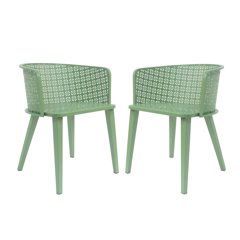 Milan - Outdoor Dining Chair (Set of 2) - R&R Furniture Gallery (Fountain Valley, CA)