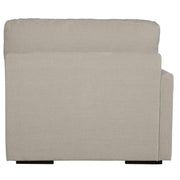 Uttermost Refuge sofa chaise in neutral fabric with plush cushions and modern design, perfect for contemporary living rooms.