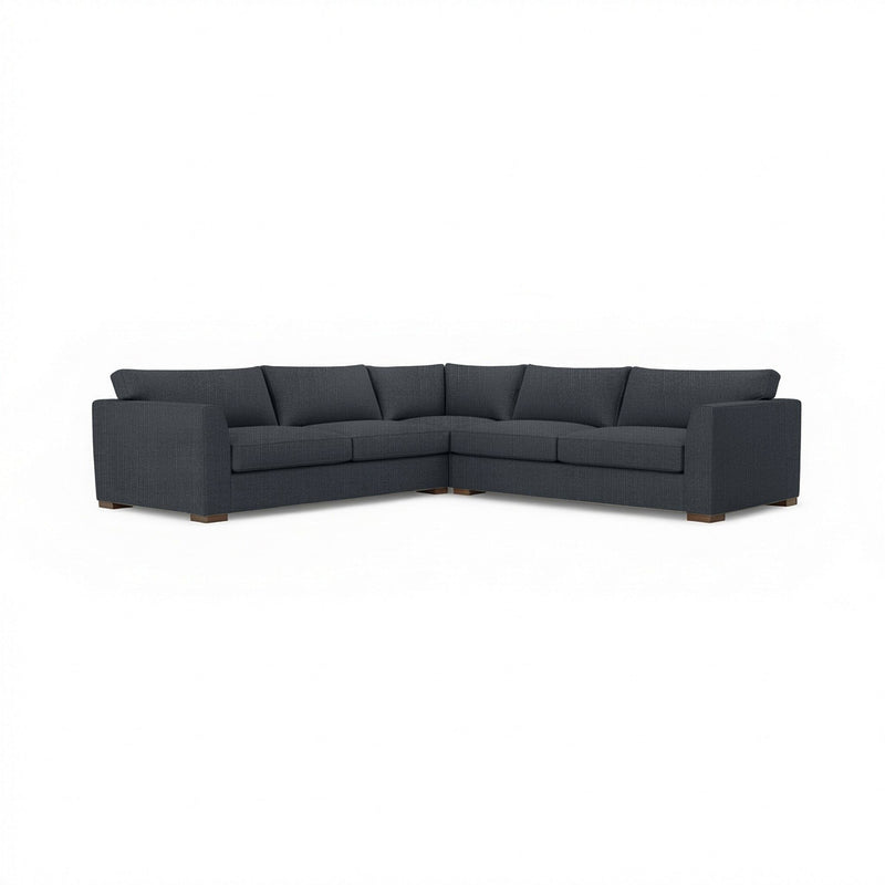 Classic Home Bryson 3-piece ElPaso stationary sectional sofa with plush cushions and modern design, perfect for living rooms.