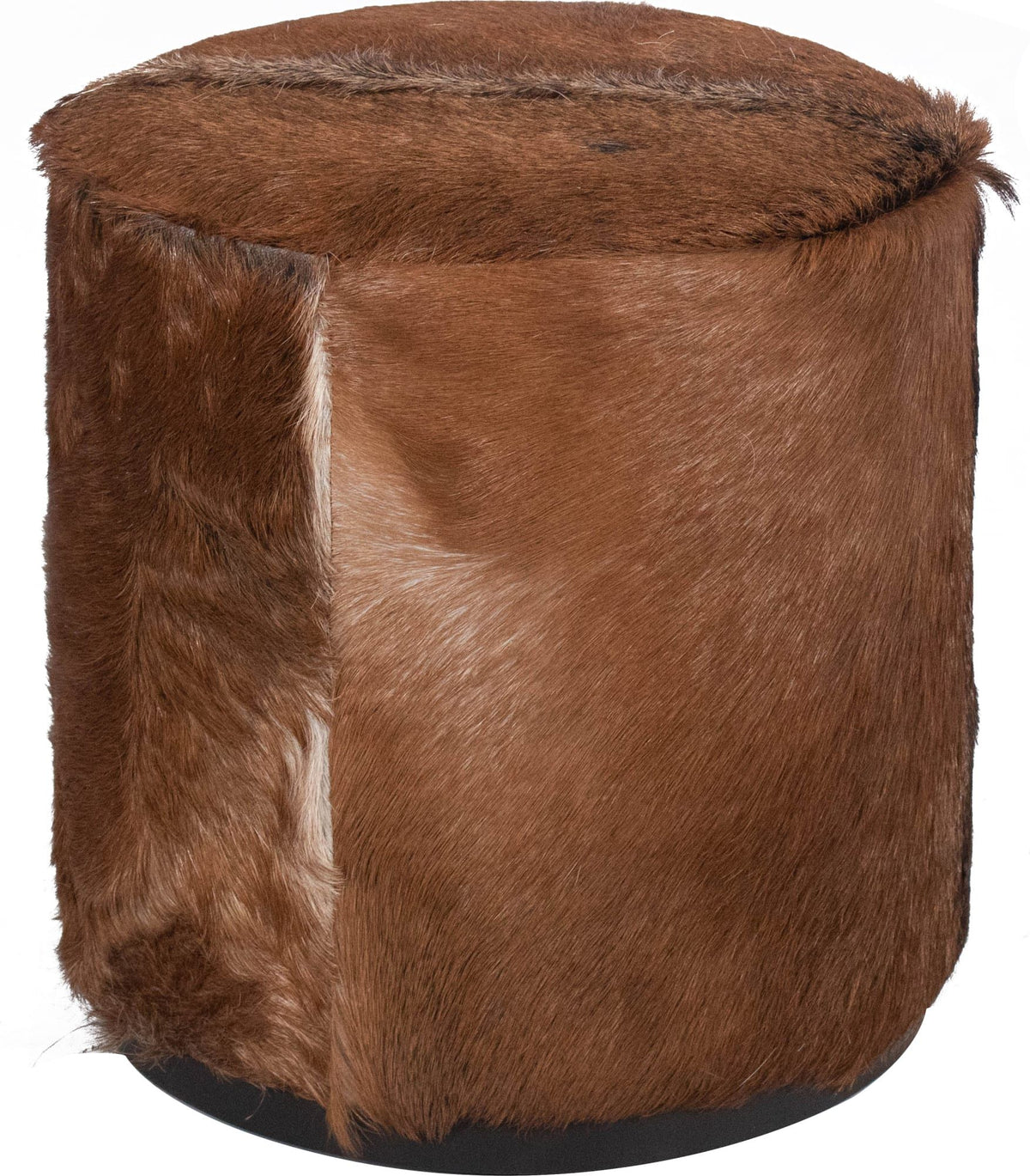 Matola Small Rd Ottoman - Acrn