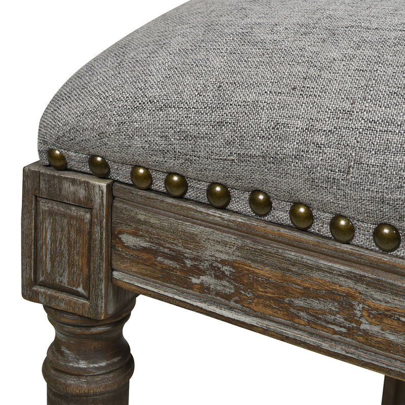 Triomphe - Rattan Wicker High Back Armless Counter Bar Stool - R&R Furniture Gallery (Fountain Valley, CA)