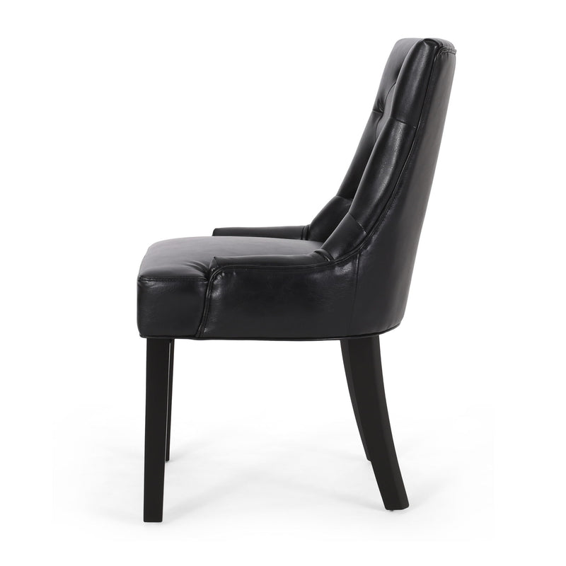 Cheney - Contemporary Dining Chair Tufted Upholstery (Set of 2) - R&R Furniture Gallery (Fountain Valley, CA)