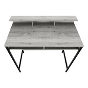 Computer Desk For Home Office, Standing, Storage Shelves, Laptop, Contemporary & Modern - R&R Furniture Gallery (Fountain Valley, CA)