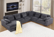 Nadine - Modular Corner Sectional Sofa With Left Facing Chaise - R&R Furniture Gallery (Fountain Valley, CA)