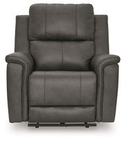 Bleckley - Power Recliner With Adjustable Headrest - R&R Furniture Gallery (Fountain Valley, CA)