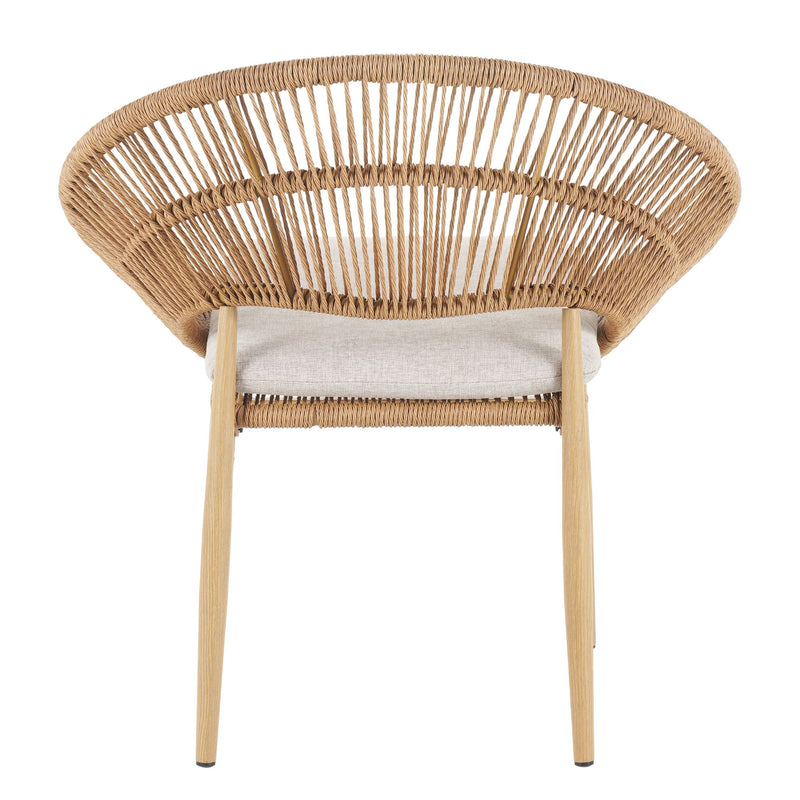 Cyril - Outdoor Papasan Style Dining Chair (Set of 2) - R&R Furniture Gallery (Fountain Valley, CA)