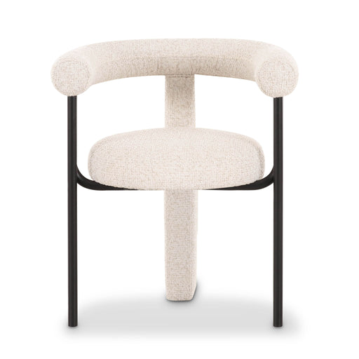 Synn - Performance Boucle Dining Chair - Cream - R&R Furniture Gallery (Fountain Valley, CA)