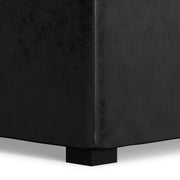 Avalon - Upholstered Square Coffee Table Storage Ottoman - R&R Furniture Gallery (Fountain Valley, CA)