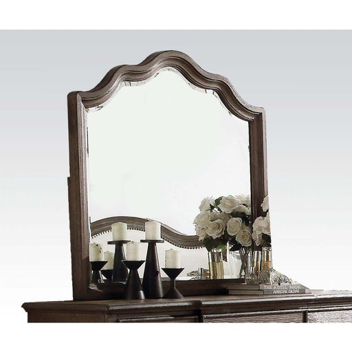 Baudouin - Mirror - Weathered Oak - R&R Furniture Gallery (Fountain Valley, CA)