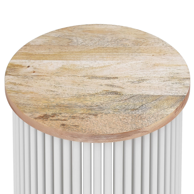 Demy - Handcrafted Metal Accent Table - R&R Furniture Gallery (Fountain Valley, CA)