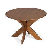 Round Dining Table Kitchen Table - Cherry - R&R Furniture Gallery (Fountain Valley, CA)