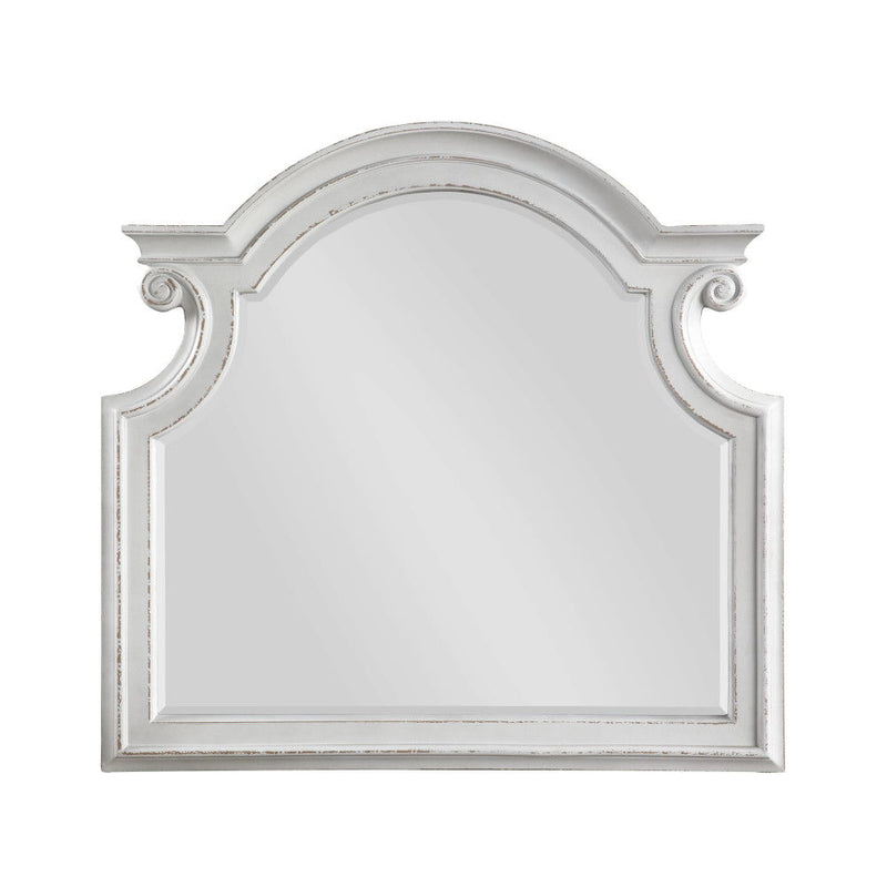 Florian - Mirror - Antique White - R&R Furniture Gallery (Fountain Valley, CA)