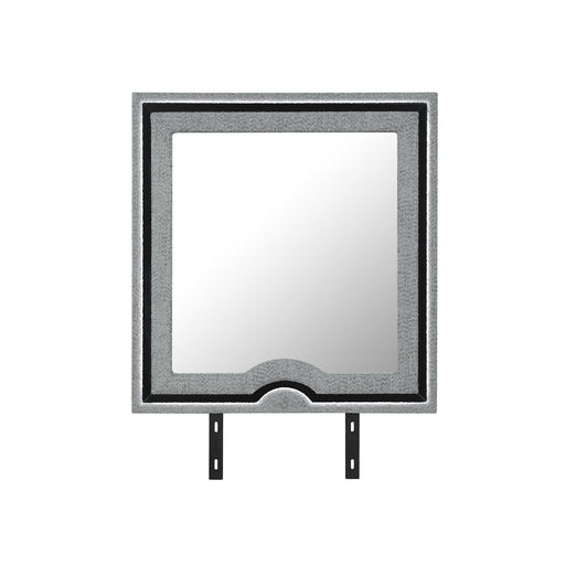 Isaiah - Mirror With Upholstered Frame And LED Lighting - R&R Furniture Gallery (Fountain Valley, CA)